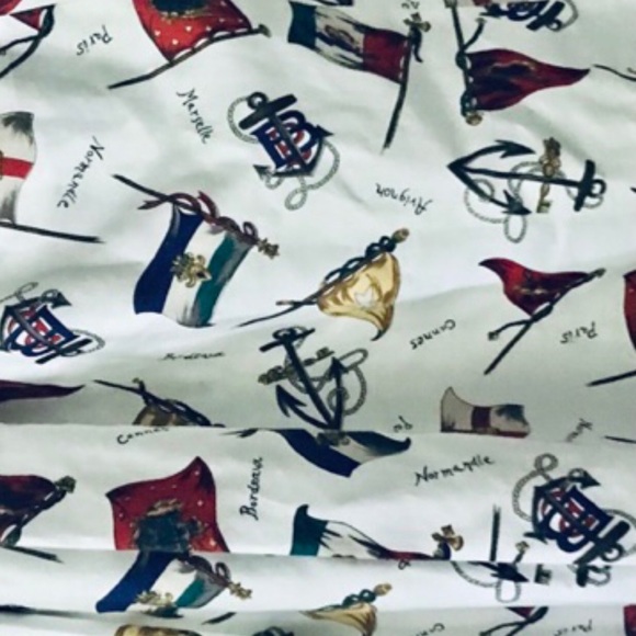 Cottage Tailor World Flags Skirt size 8 Orig Owner Summer - Picture 14 of 16